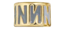 Neutral Initial 360 Spinner Charm - N sold by BaubleBar