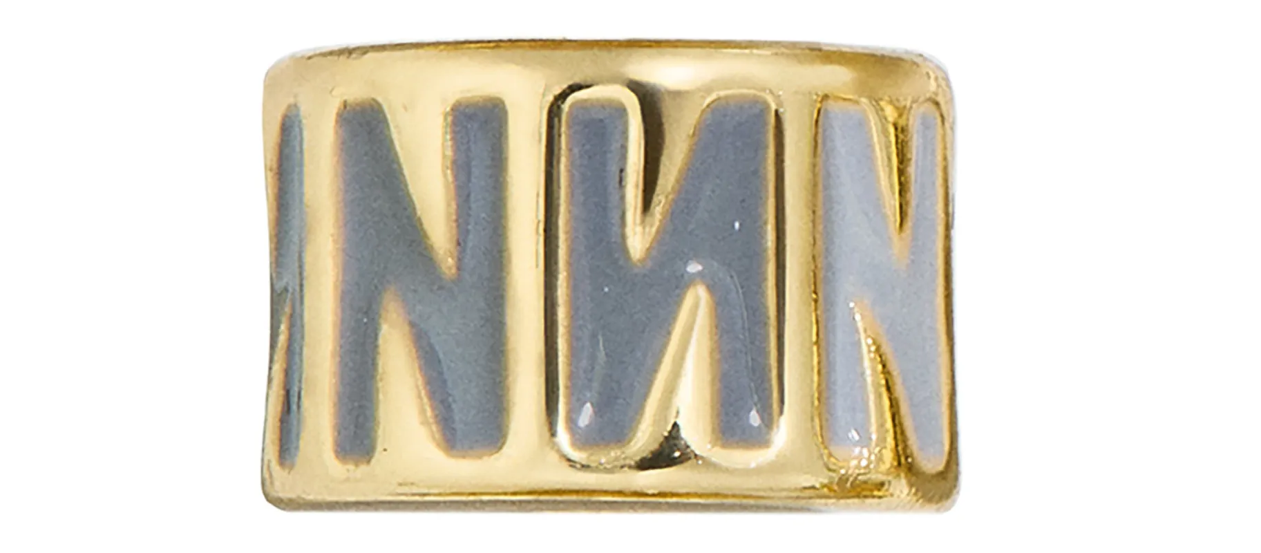 Neutral Initial 360 Spinner Charm - N sold by BaubleBar