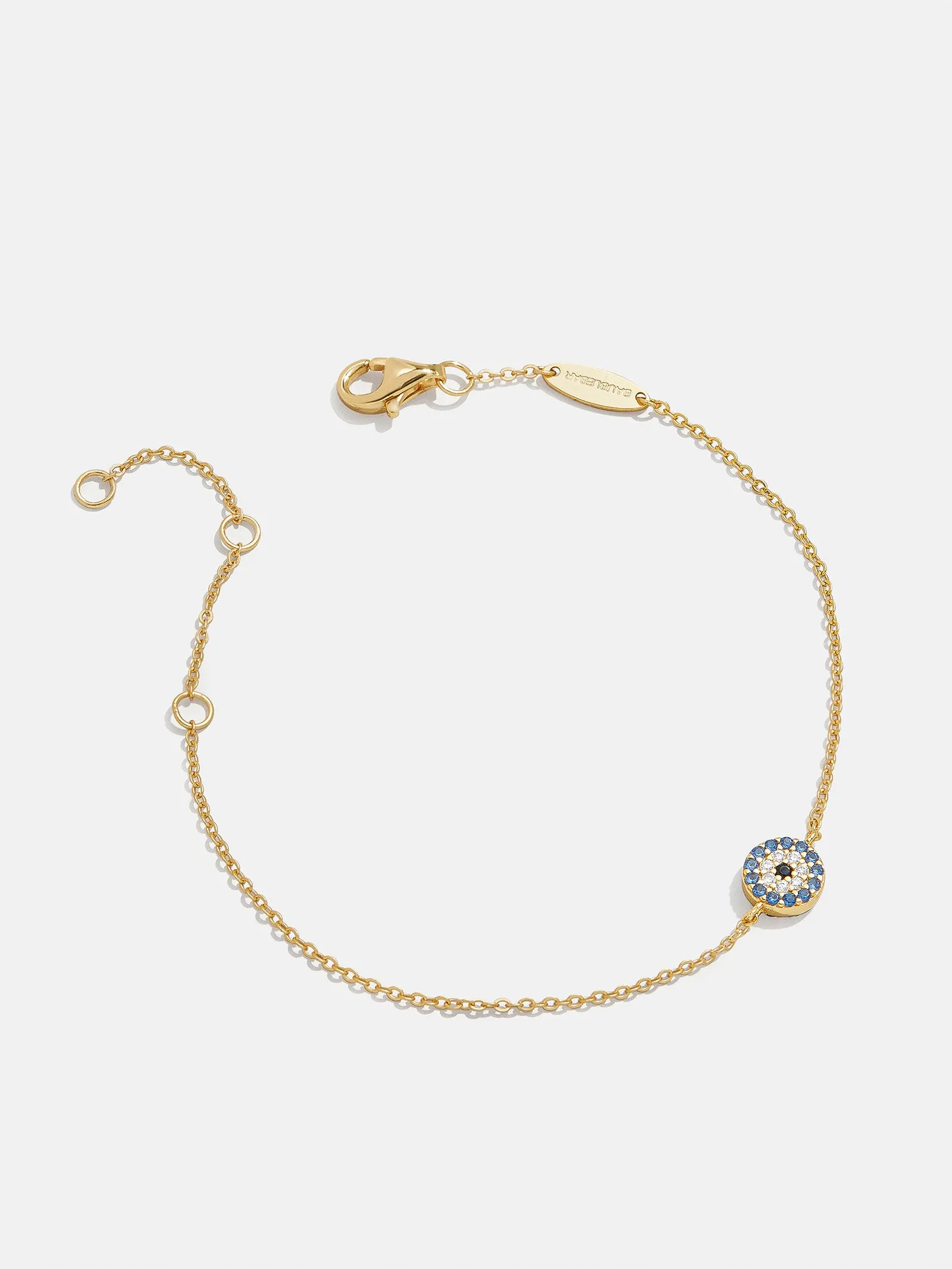 18K Gold Evil Eye Bracelet - Pavé Evil Eye sold by BaubleBar product image thumbnail 3