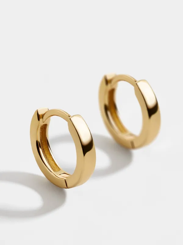 Magra 18K Gold Earrings - Gold sold by BaubleBar
