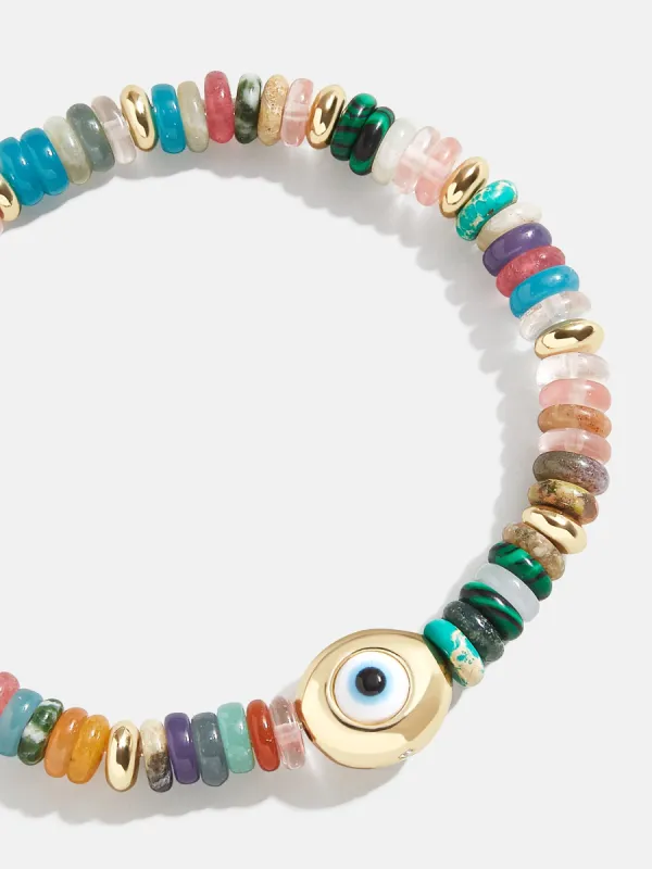 Amaris Semi-Precious Bracelet - Evil Eye sold by BaubleBar
