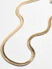 Gia Necklace - Gold Plated Brass sold by BaubleBar
