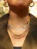 Gia Necklace - Gold Plated Brass sold by BaubleBar