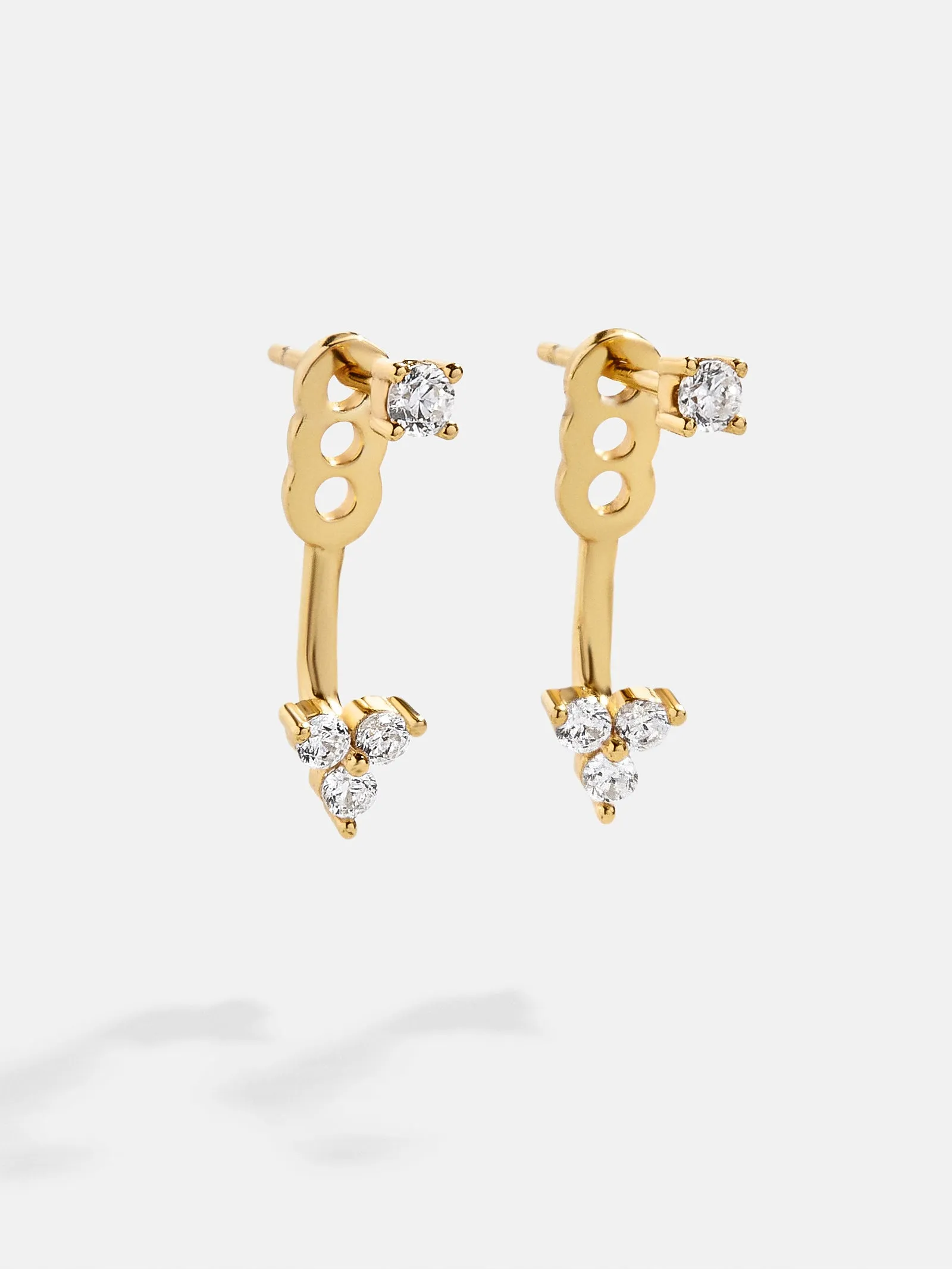 Shasta 18K Gold Earrings - Gold sold by BaubleBar