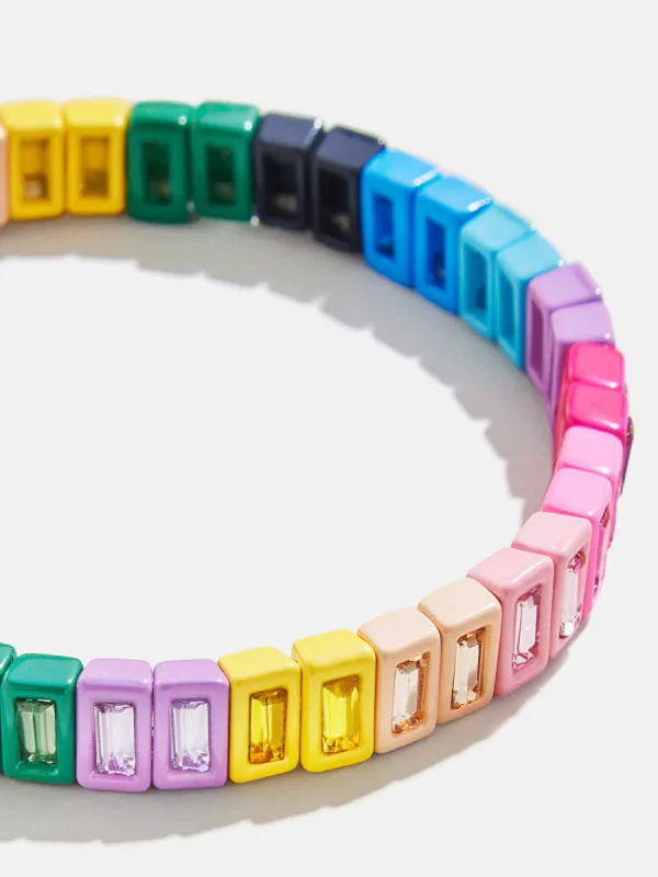 Mary Kate Bracelet - Rainbow made by BaubleBar