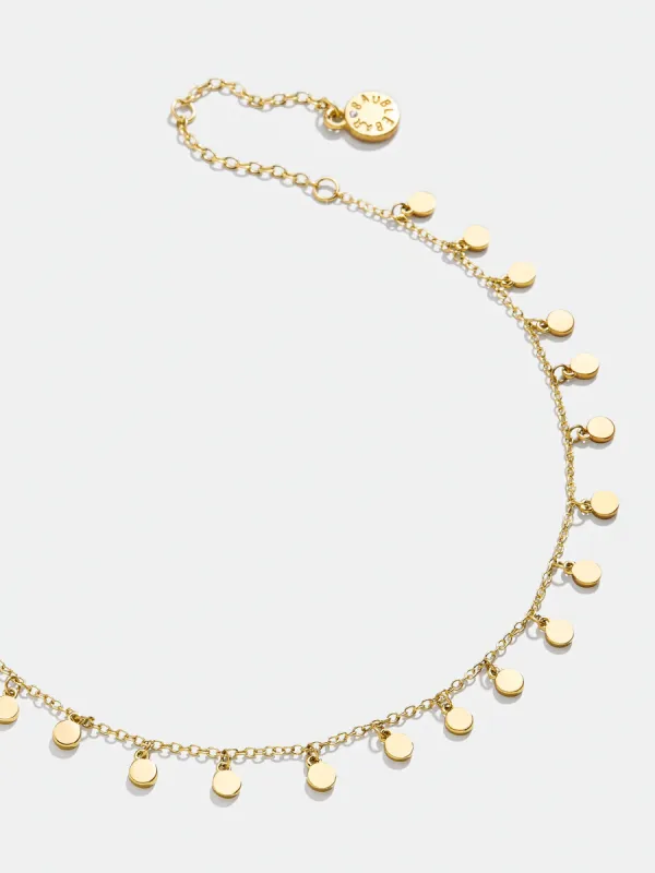 Clio Waterproof Anklet - Gold sold by BaubleBar