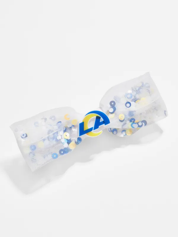 Los Angeles Rams NFL Hair Bow - Los Angeles Rams sold by BaubleBar