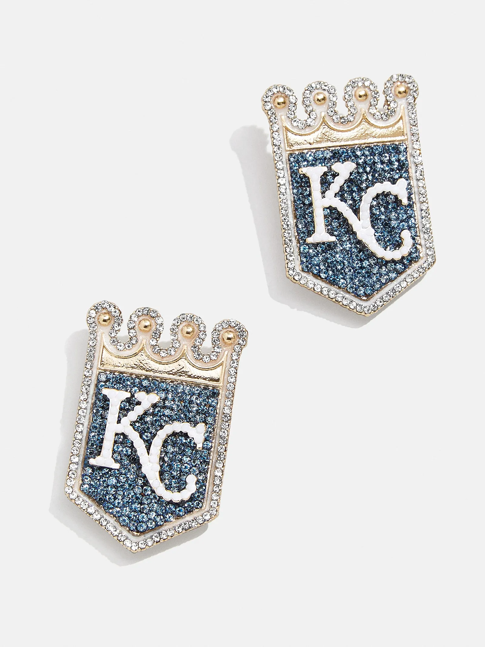 MLB Statement Stud Earrings - Kansas City Royals sold by BaubleBar