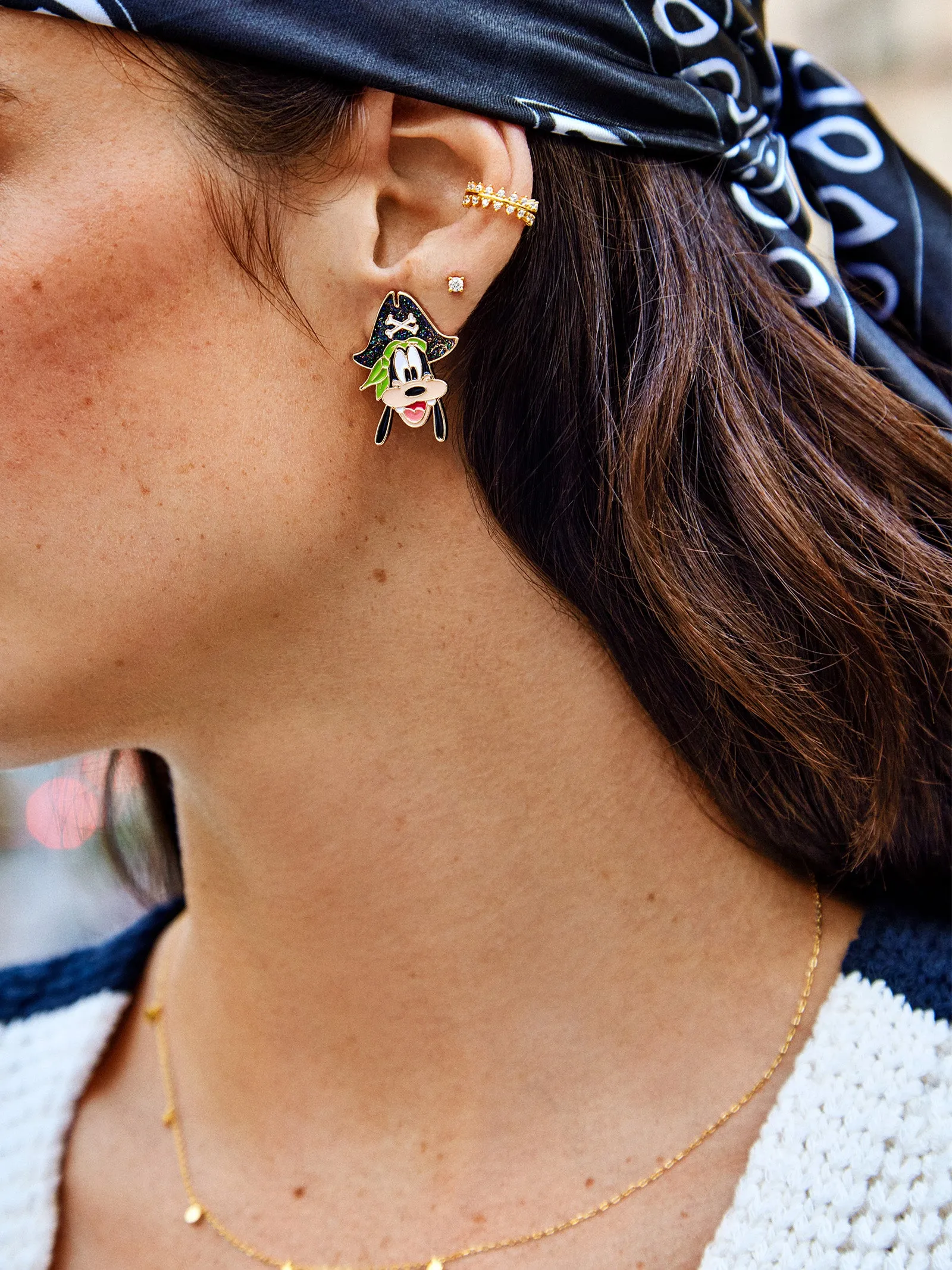 Goofy Disney Pirate Earrings - Goofy Pirate sold by BaubleBar product image thumbnail 2