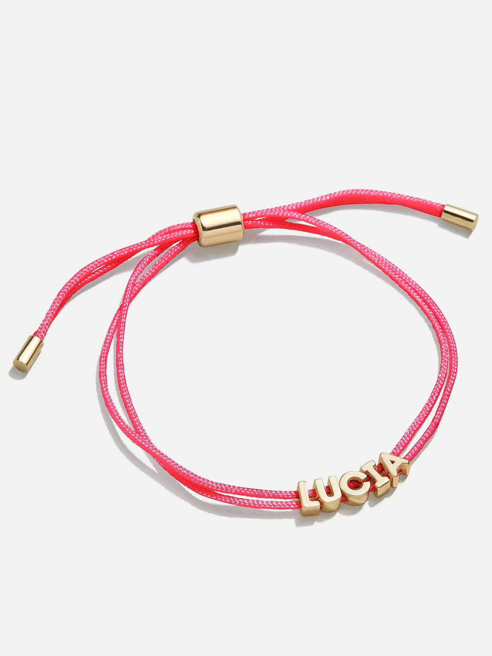 Custom Cord Bracelet - Hot Pink sold by BaubleBar product image thumbnail 3