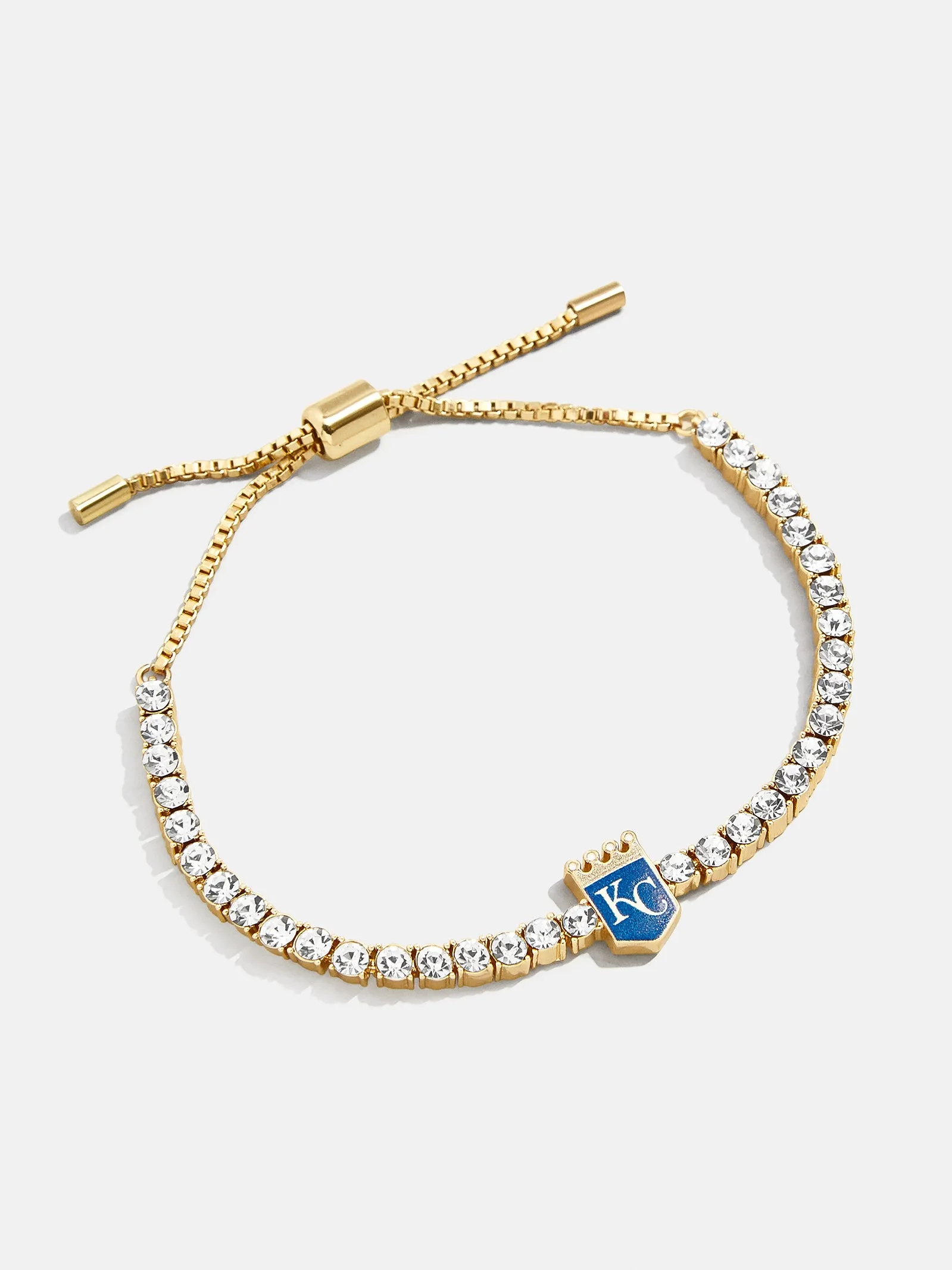 MLB Gold Tennis Bracelet - Kansas City Royals sold by BaubleBar product image thumbnail 3