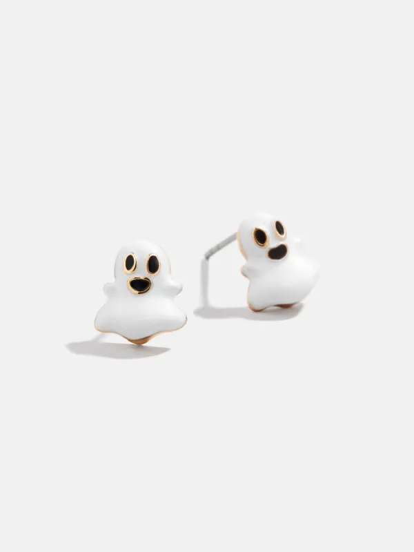 Glow-In-The-Dark Ghost Stud Earrings - Ghost sold by BaubleBar