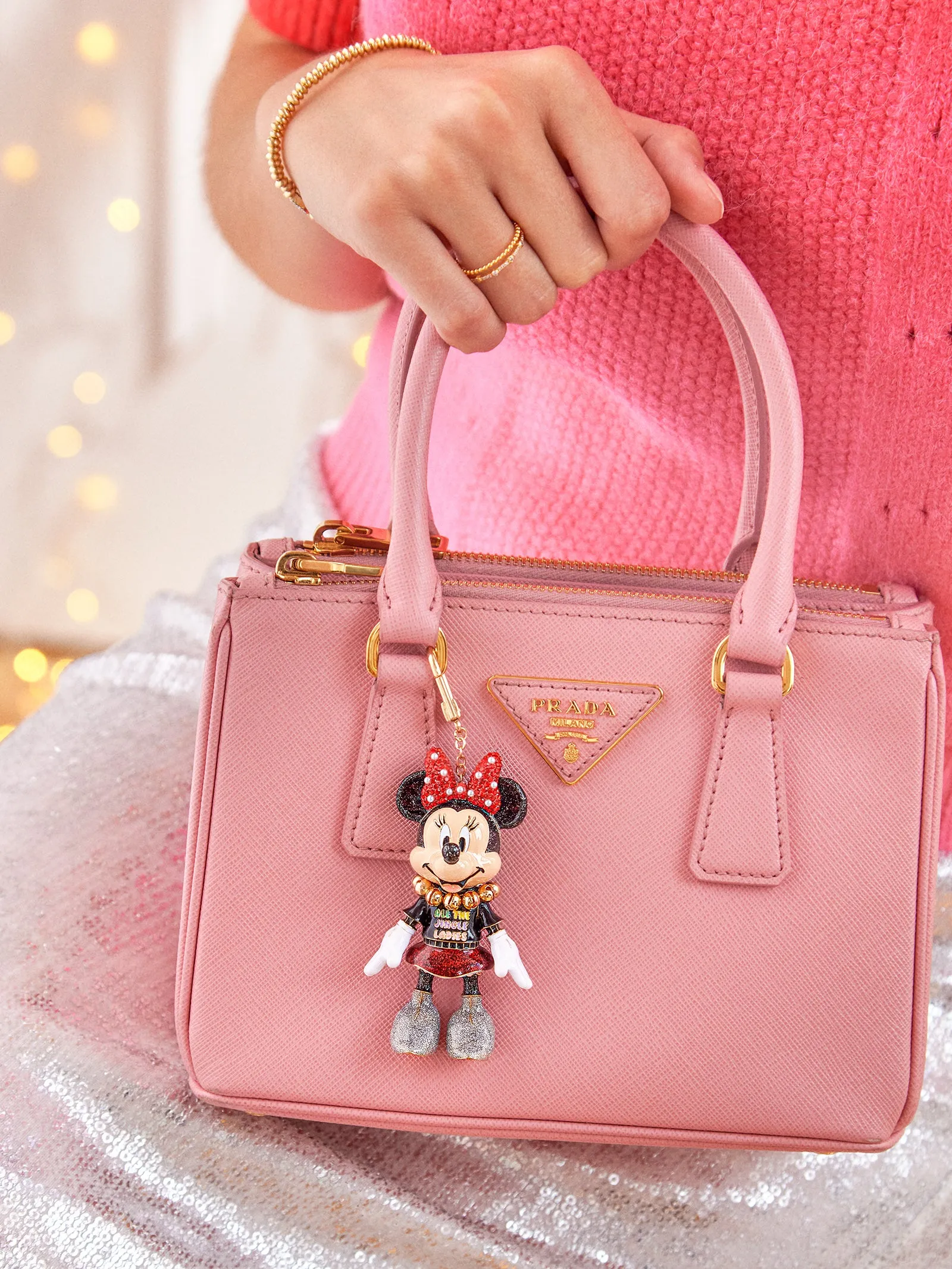 Minnie Mouse Jingle Ladies disney Bag Charm - Minnie Mouse Jingle Ladies sold by BaubleBar product image thumbnail 2