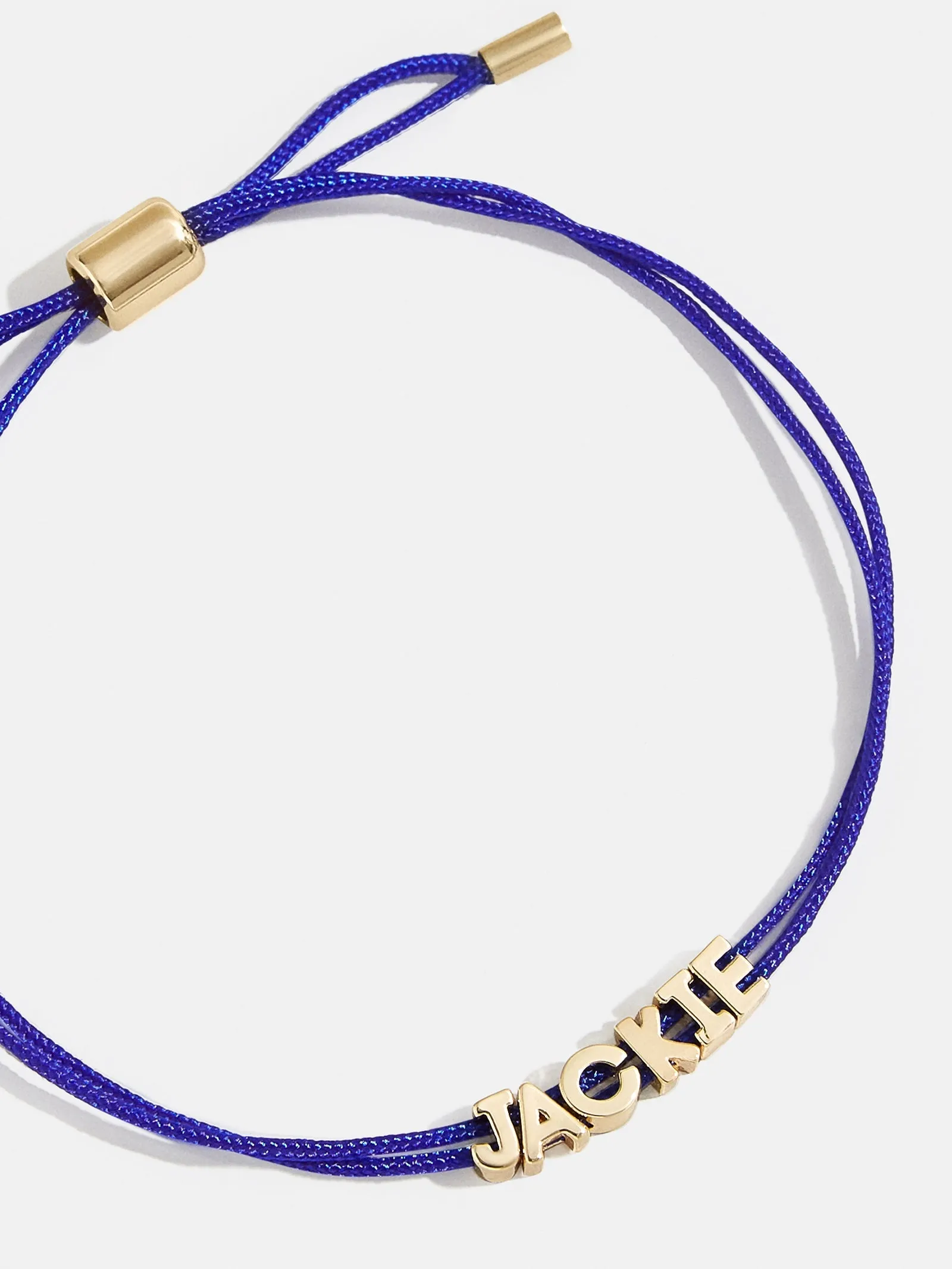 Custom Cord Bracelet - Blue sold by BaubleBar