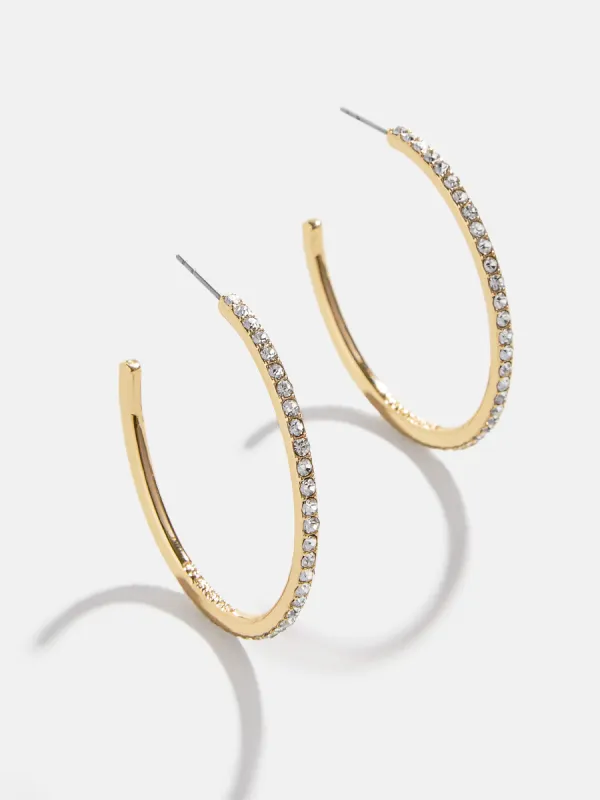 Lana Earrings - Gold/Pavé sold by BaubleBar