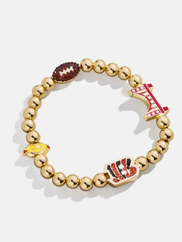 NFL Pisa Charm Bracelet - Cincinnati Bengals sold by BaubleBar