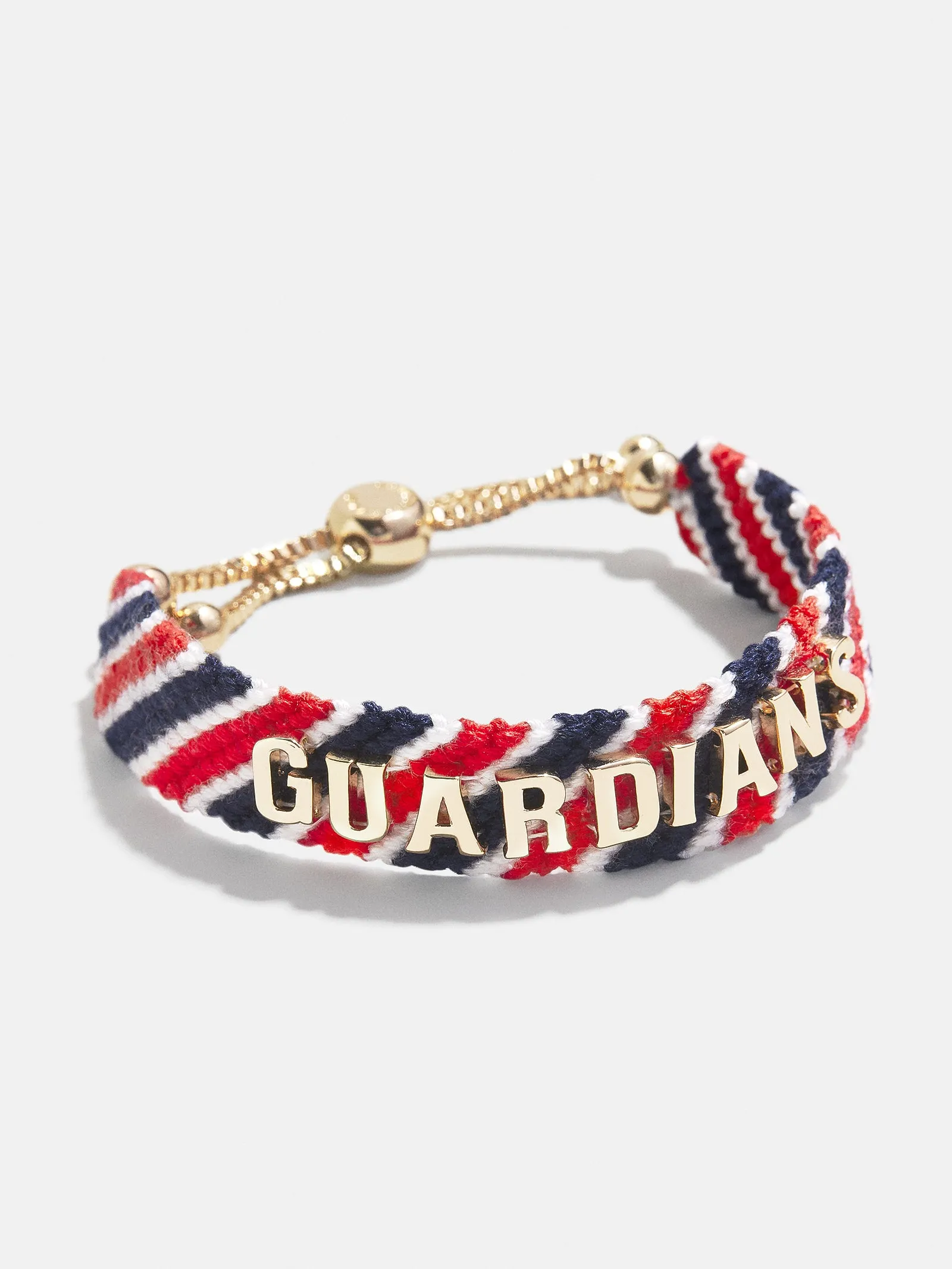 MLB Woven Friendship Bracelet - Cleveland Guardians sold by BaubleBar