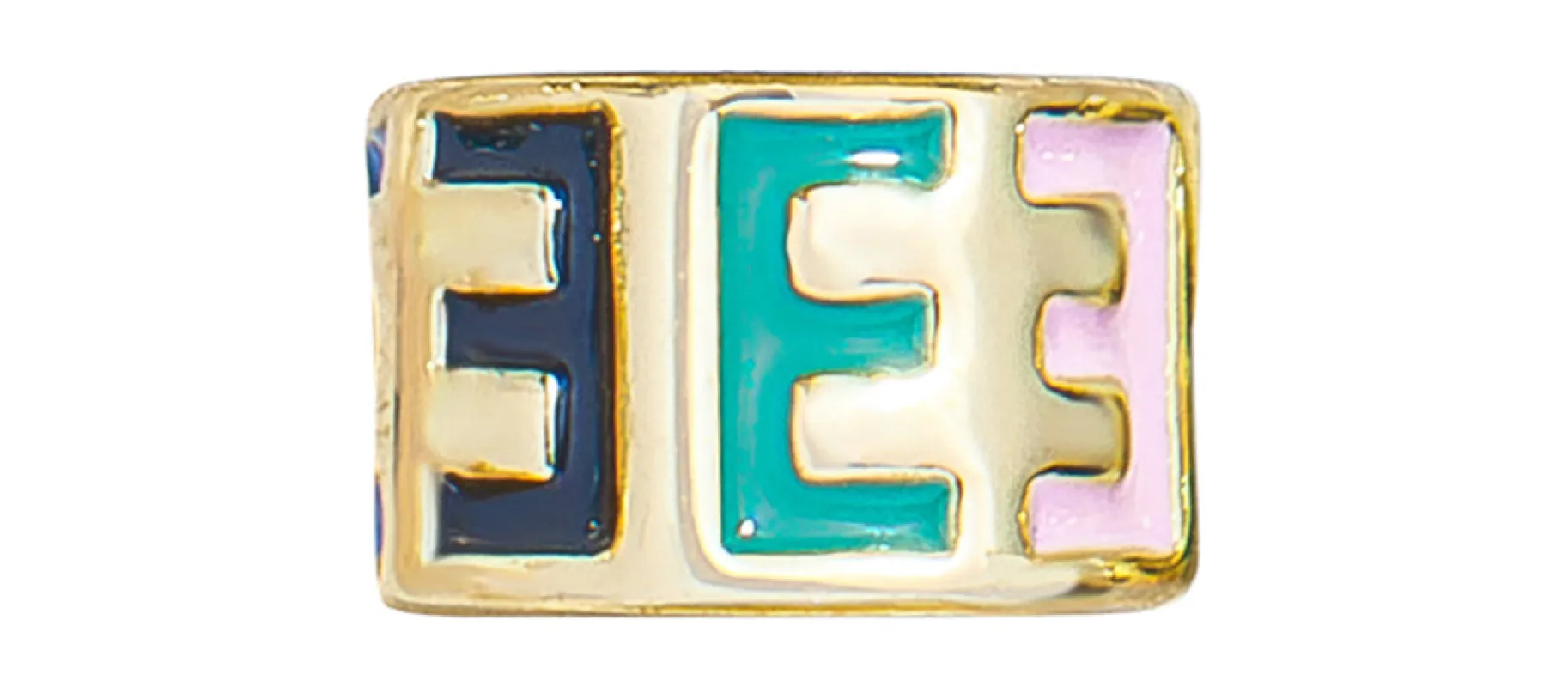 Initial 360 Spinner Charm - E sold by BaubleBar