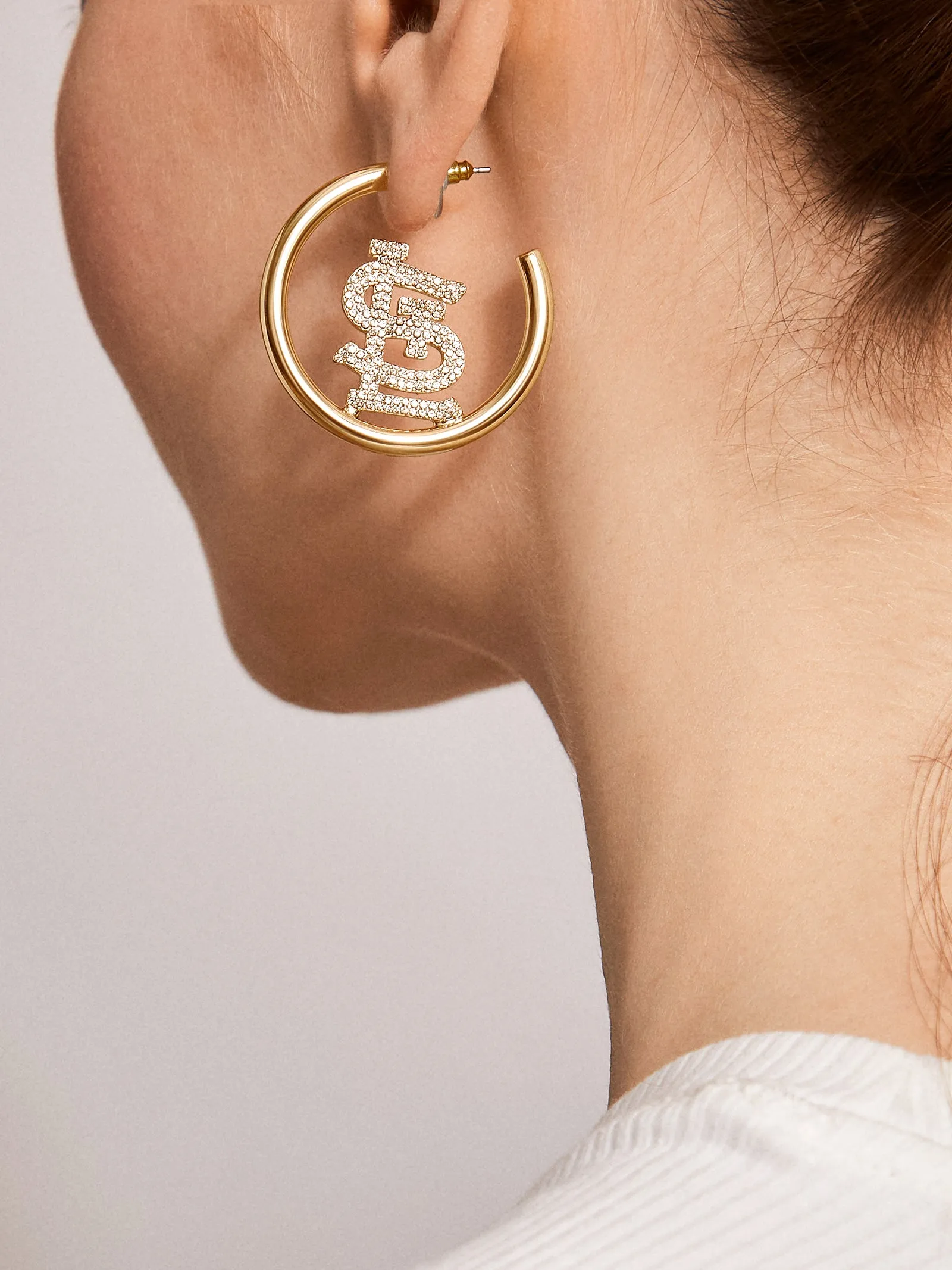 MLB Logo Hoops - St. Louis Cardinals sold by BaubleBar product image thumbnail 2