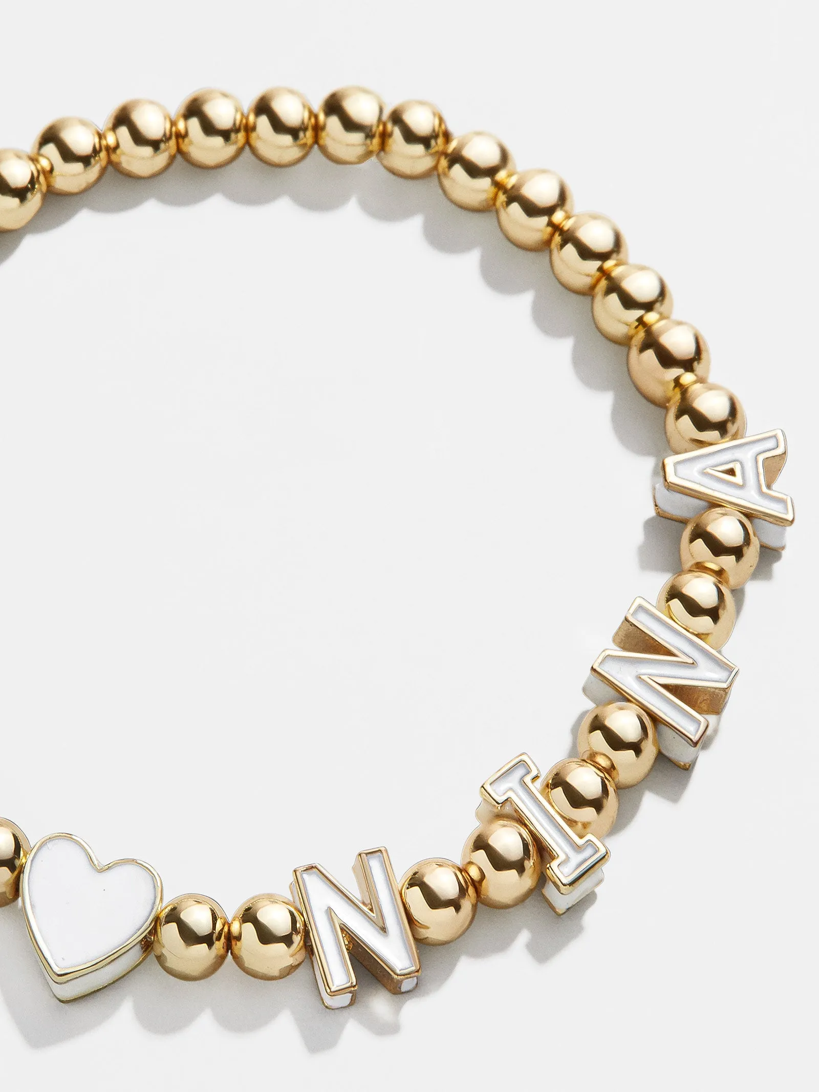 Custom Cutout Pisa Bracelet - White sold by BaubleBar