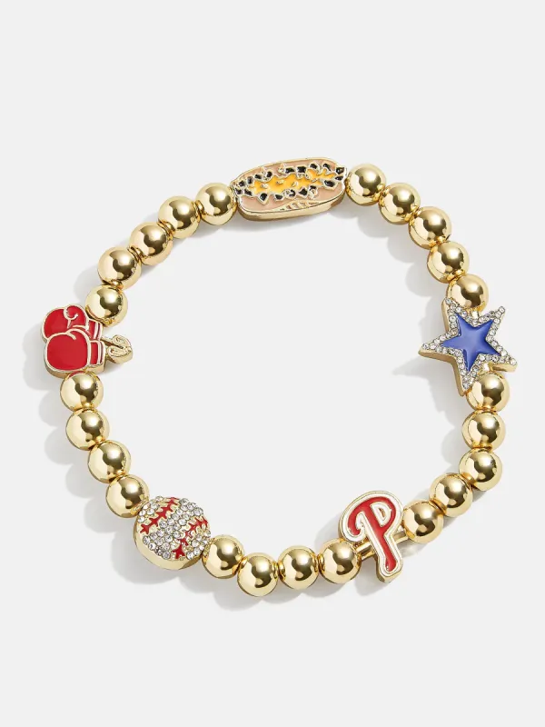 MLB Pisa Charm Bracelet - Philadelphia Phillies sold by BaubleBar
