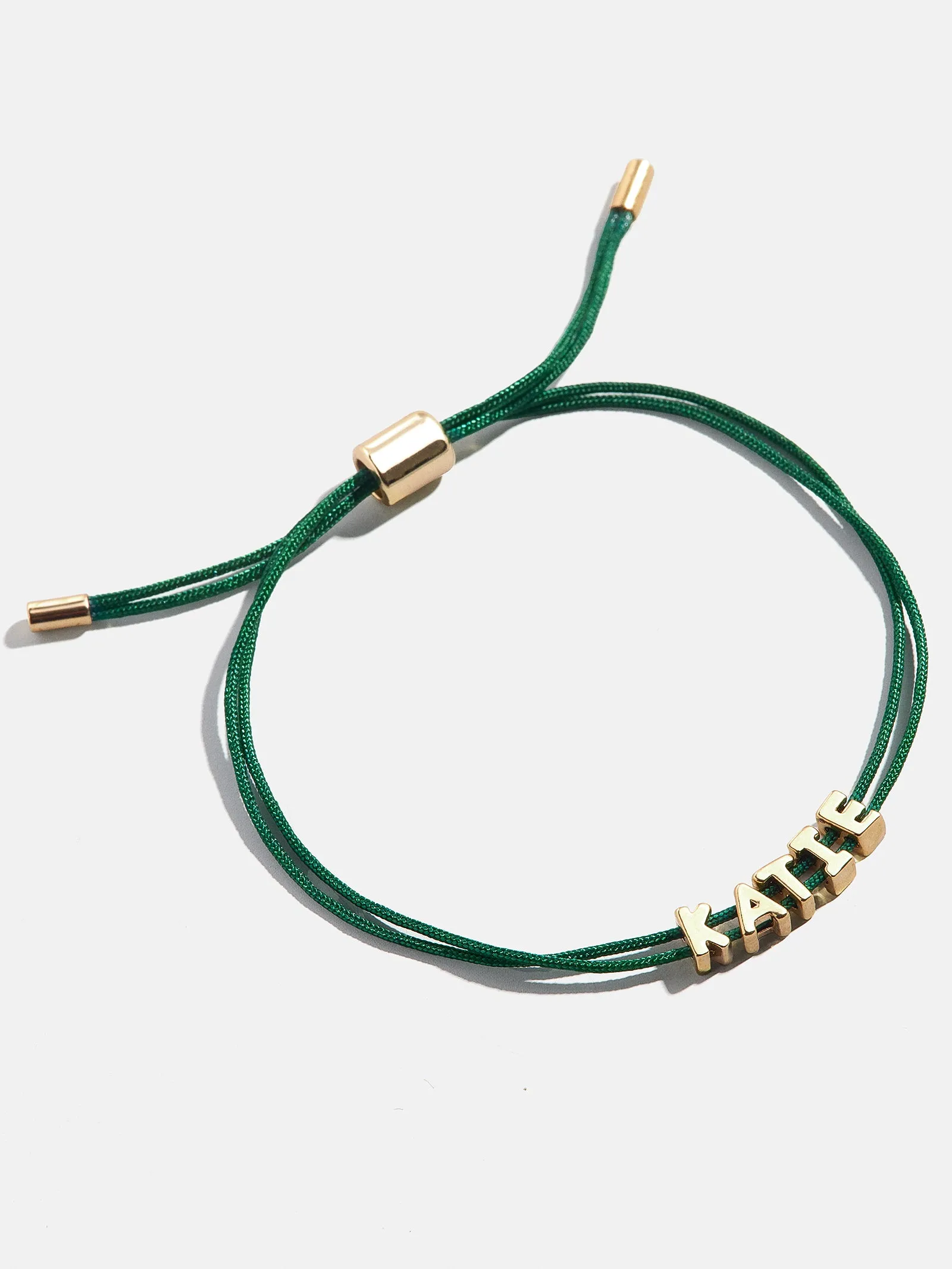 Custom Cord Bracelet - Dark Green sold by BaubleBar product image thumbnail 3