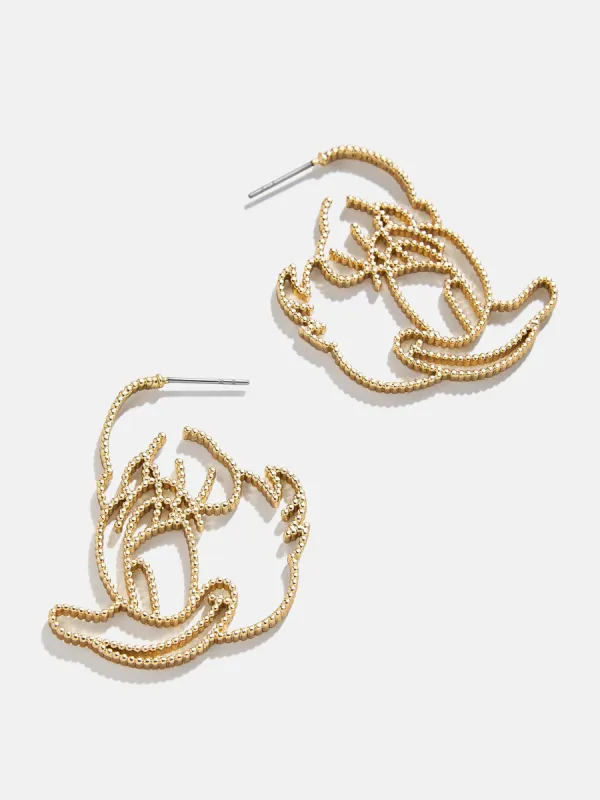 Daisy Duck Disney Outline Earrings - Daisy Duck sold by BaubleBar