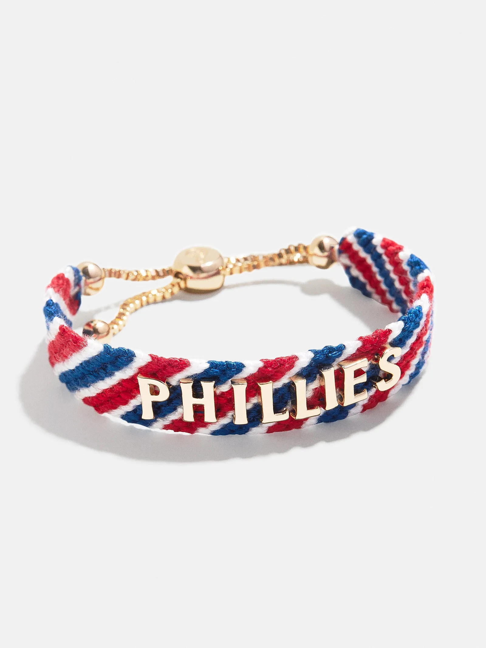 MLB Woven Friendship Bracelet - Philadelphia Phillies sold by BaubleBar