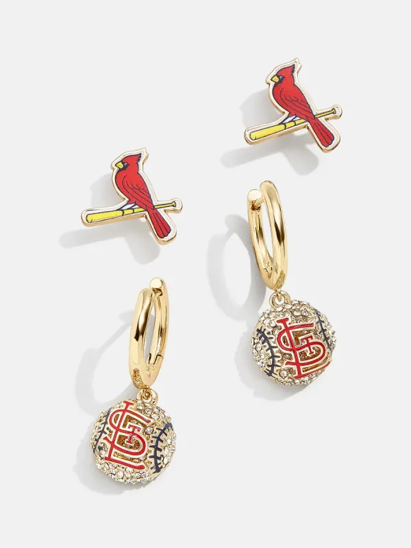 MLB Earring Set - St. Louis Cardinals sold by BaubleBar