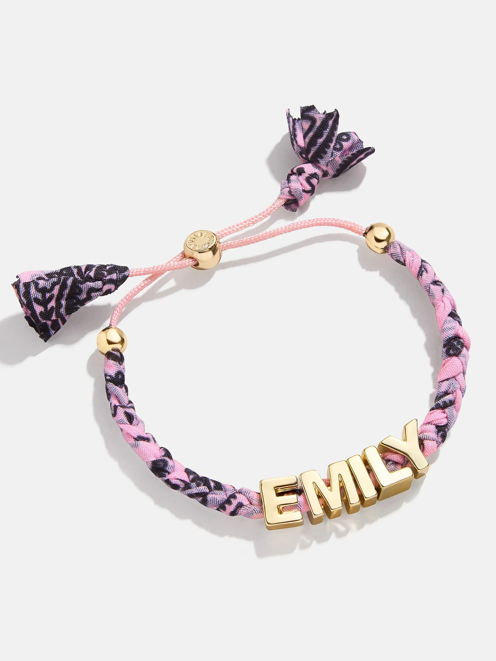 Bandana Custom Nameplate Bracelet - Blush sold by BaubleBar product image thumbnail 3