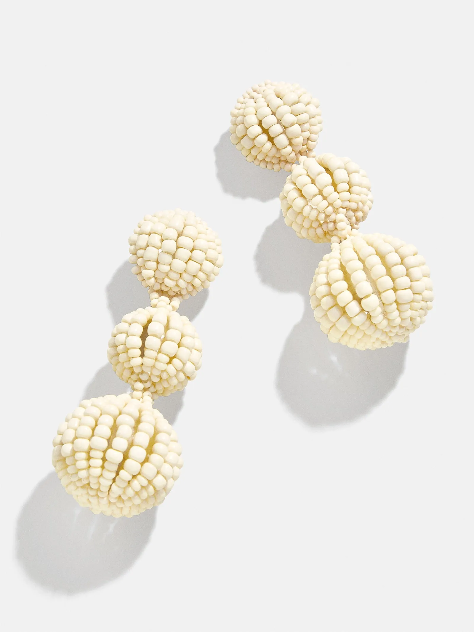Skylar Earrings - White sold by BaubleBar
