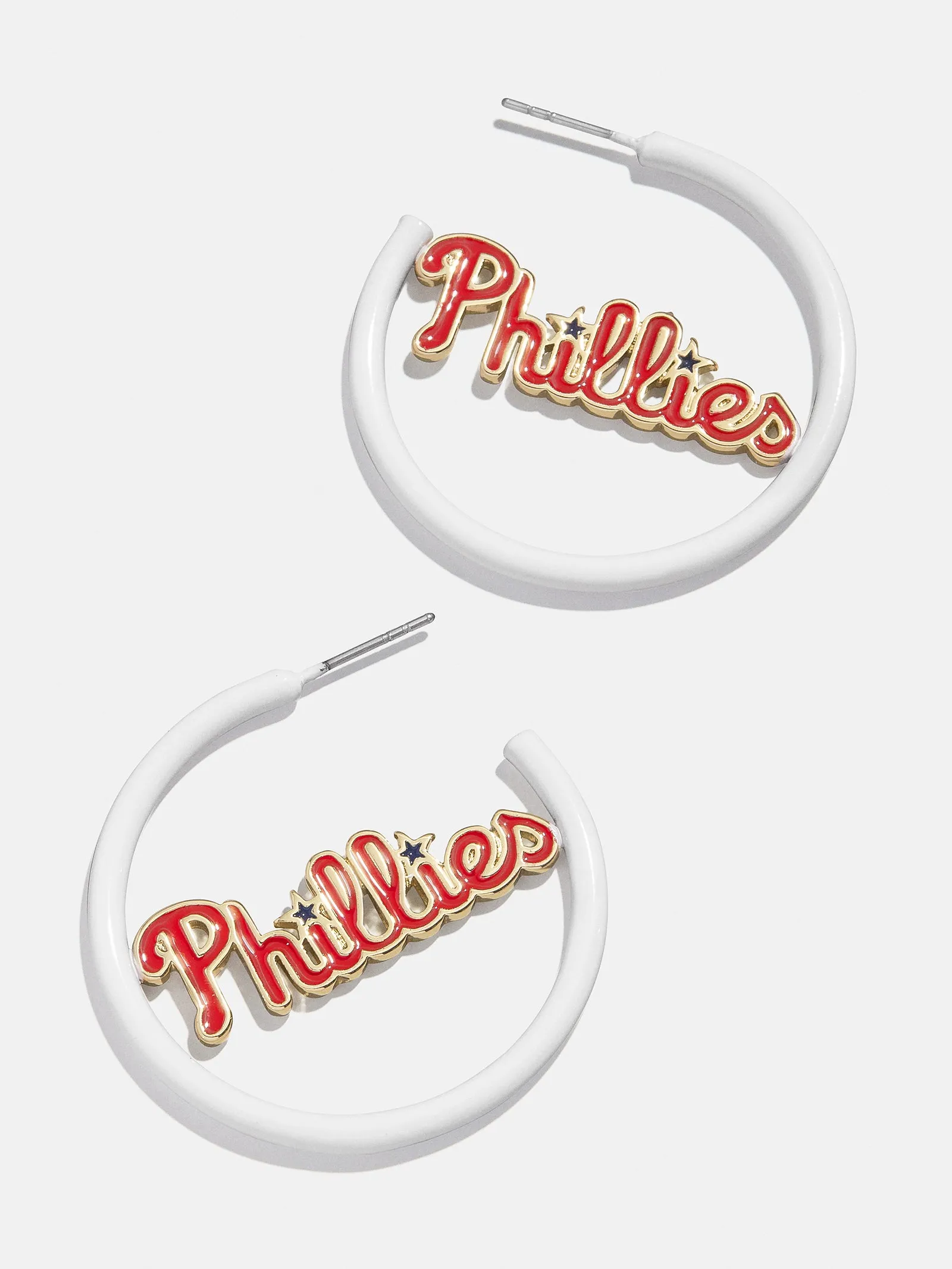 MLB Enamel Hoops - Philadelphia Phillies sold by BaubleBar