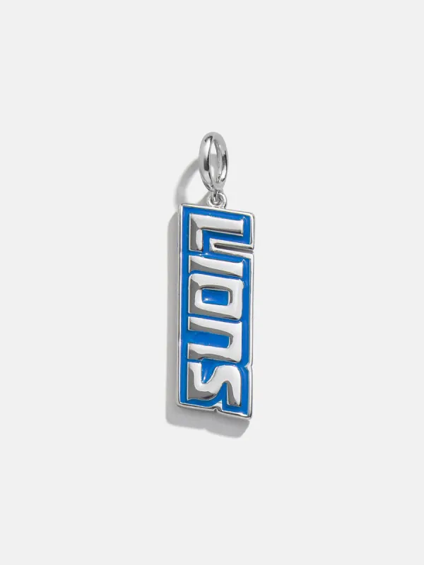 WEAR By Erin Andrews x BaubleBar Detroit Lions Cluster Charm - Detroit Lions sold by BaubleBar