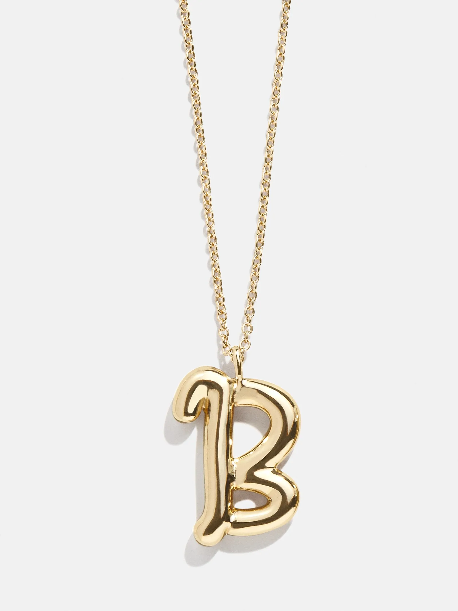 Bubble Script Initial Necklace - Bubble Script sold by BaubleBar product image thumbnail 4
