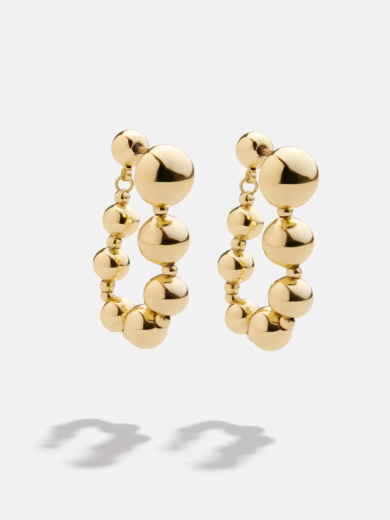 Madison Earrings - Gold sold by BaubleBar product image thumbnail 2