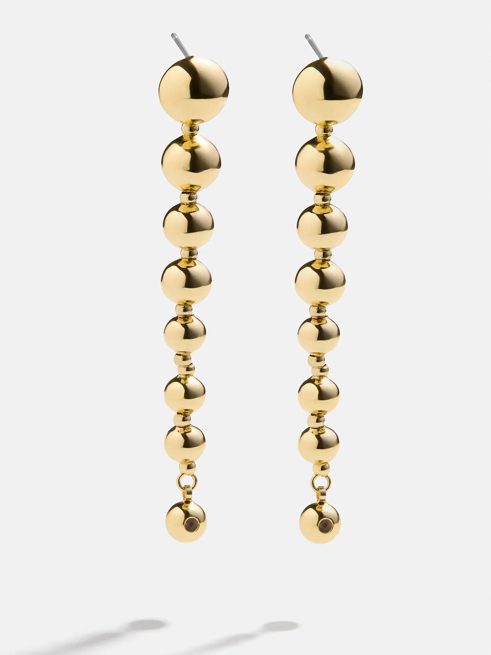 Madison Earrings - Gold sold by BaubleBar