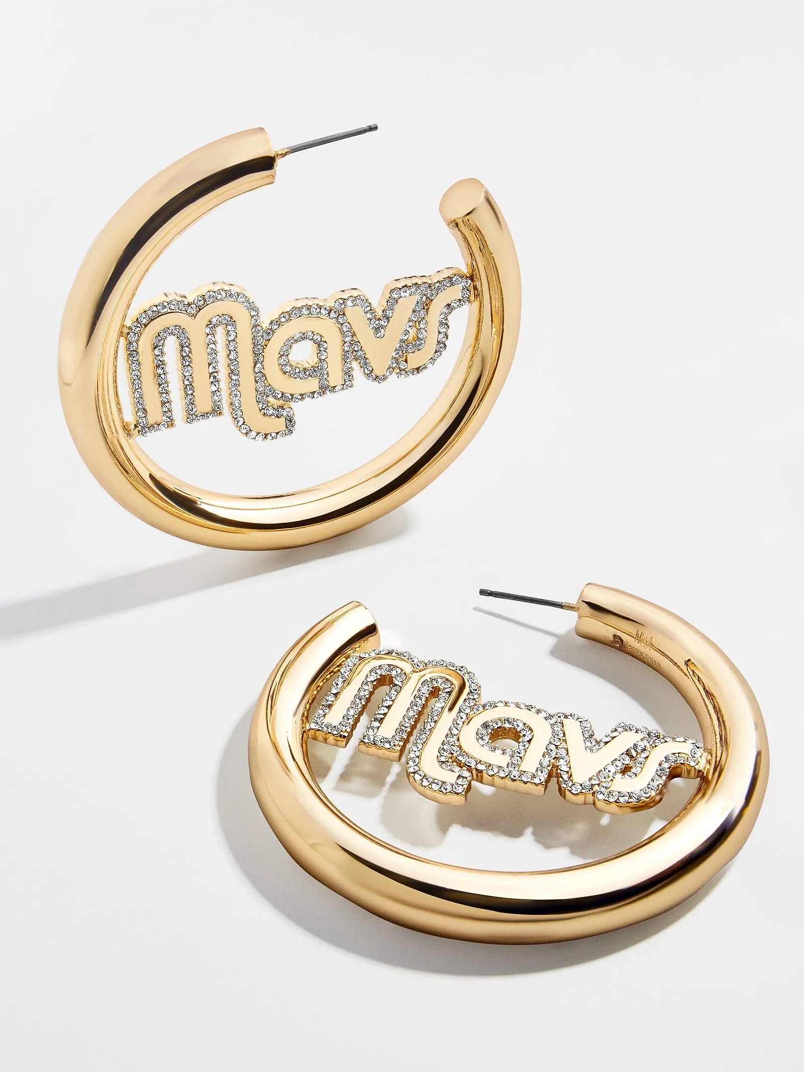 Dallas Mavericks Logo Hoops - Dallas Mavericks sold by BaubleBar