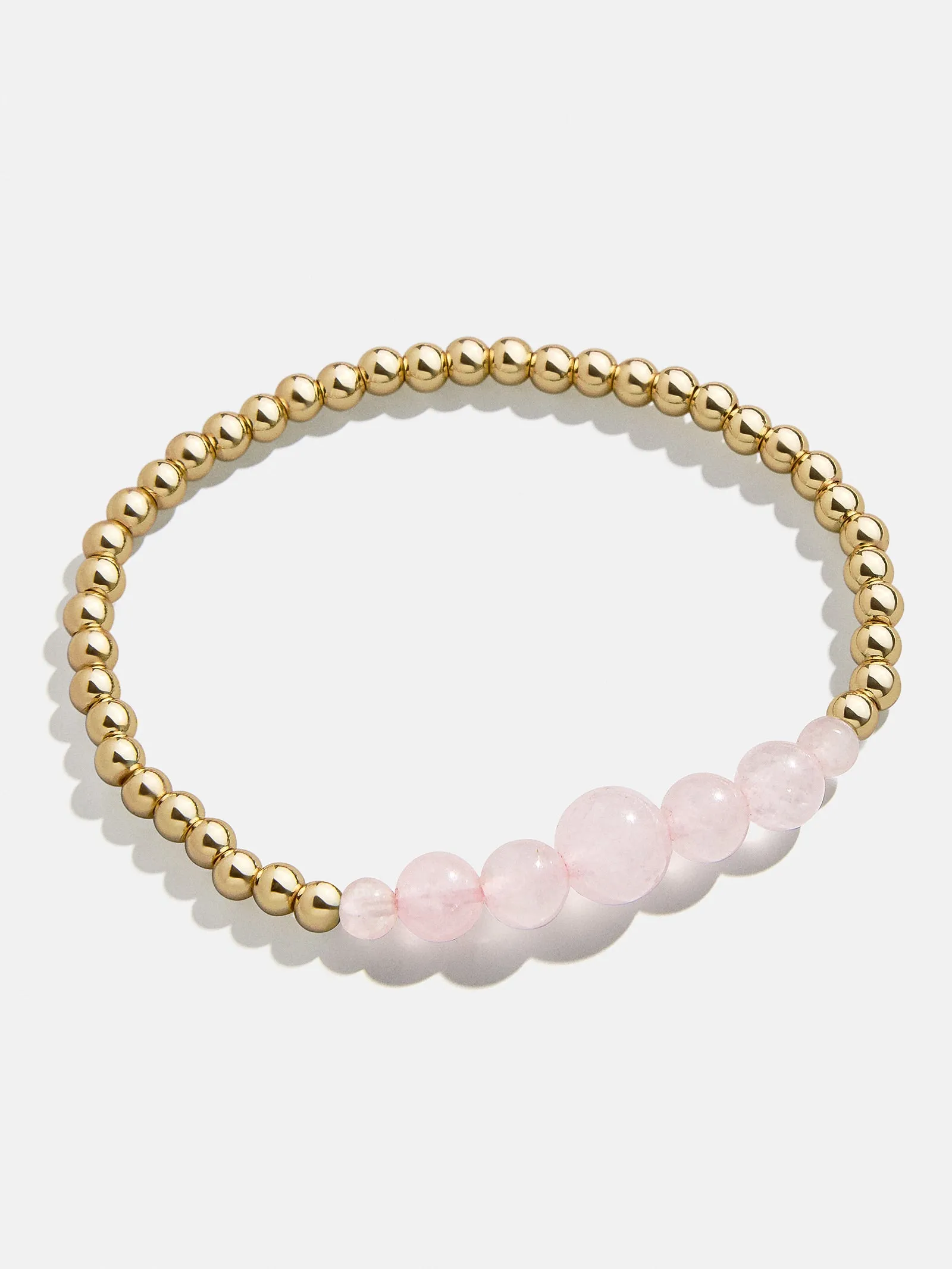 Adia Bracelet - Rose Quartz sold by BaubleBar product image thumbnail 3