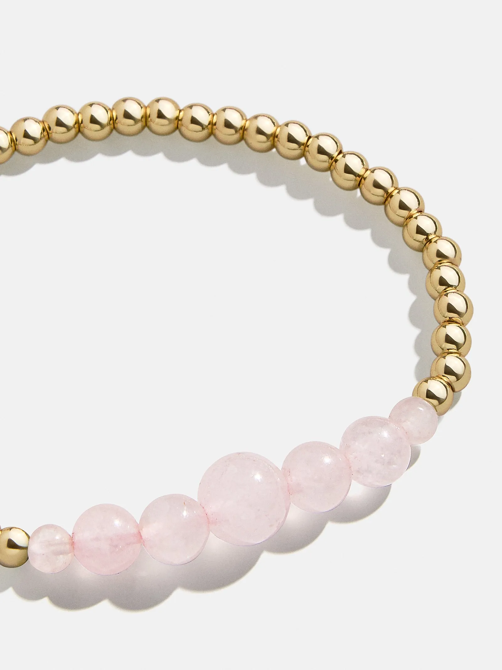 Adia Bracelet - Rose Quartz sold by BaubleBar