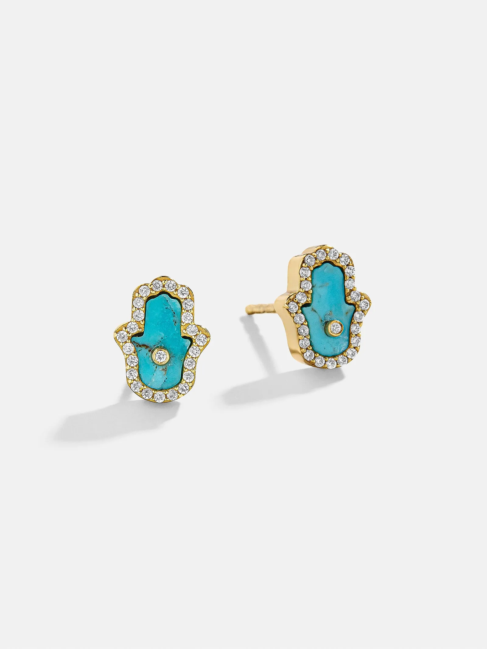 Hamsa 18K Gold Earrings - Hamsa sold by BaubleBar