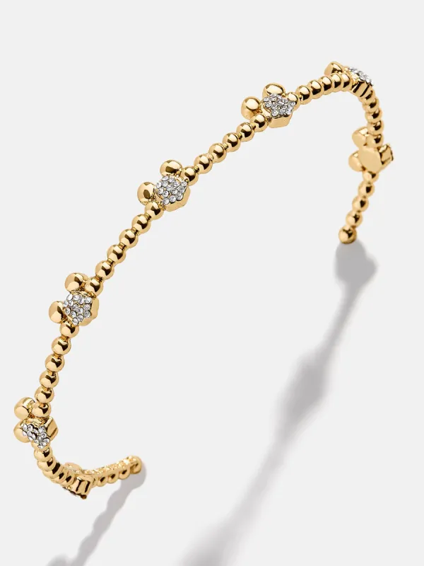 Mickey Mouse Disney Pavé Cuff Bracelet - Mickey Mouse sold by BaubleBar