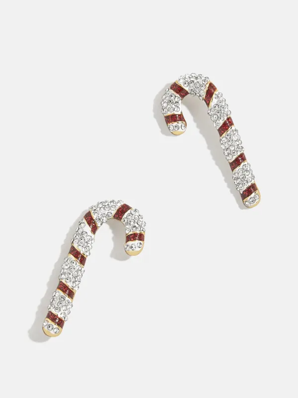 Sugar Rush Earrings - Red/White sold by BaubleBar