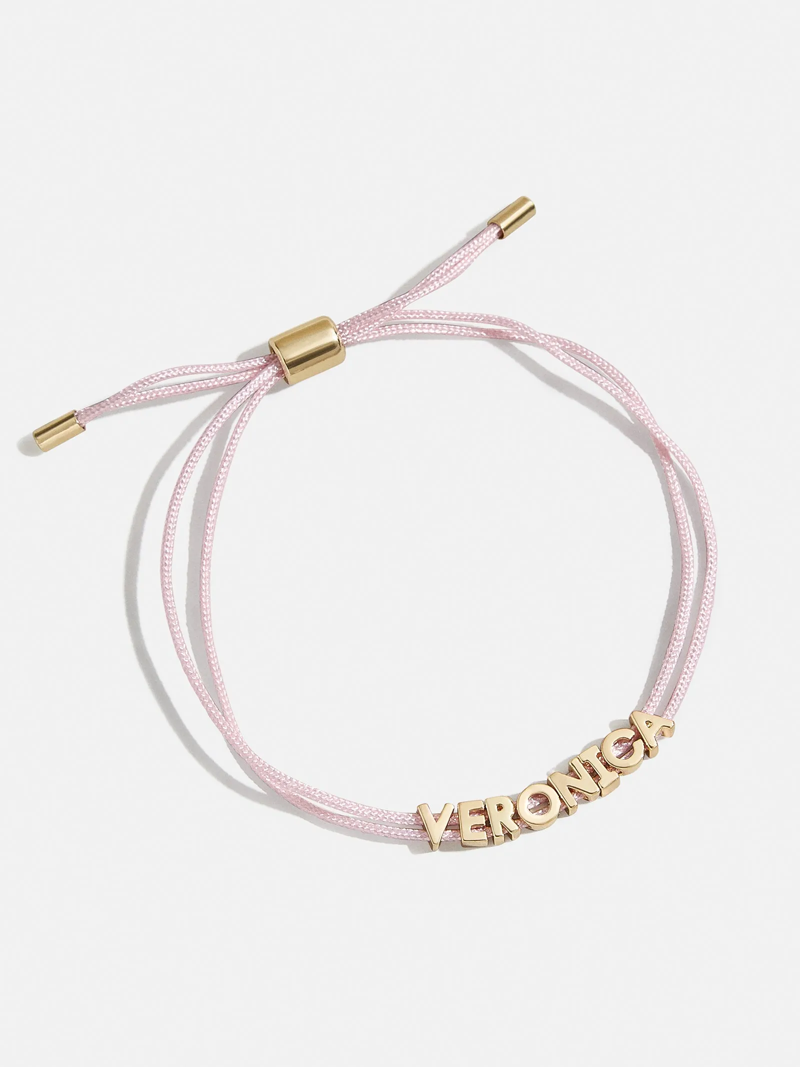 Custom Cord Bracelet - Soft Pink sold by BaubleBar product image thumbnail 3