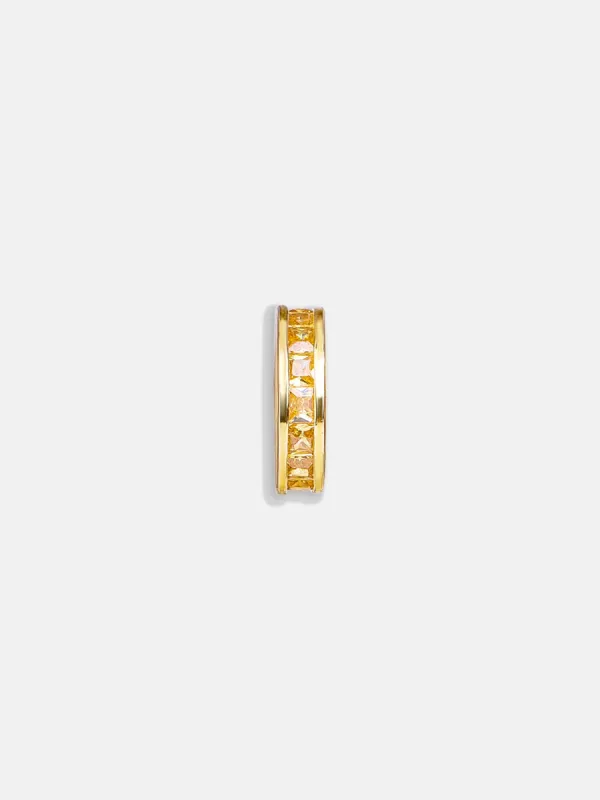 Birthstone Bead Charm - Topaz sold by BaubleBar
