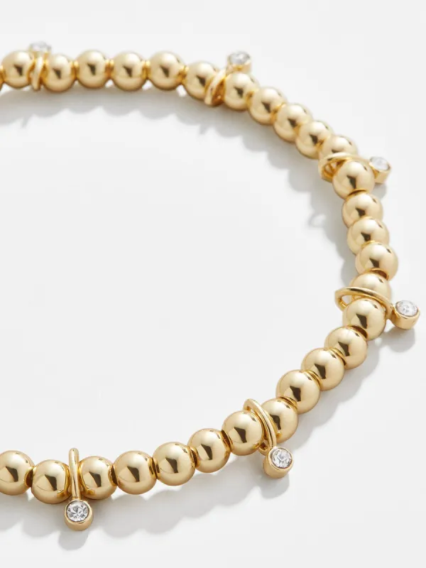 Joelle Pisa Bracelet - Gold/Pavé sold by BaubleBar
