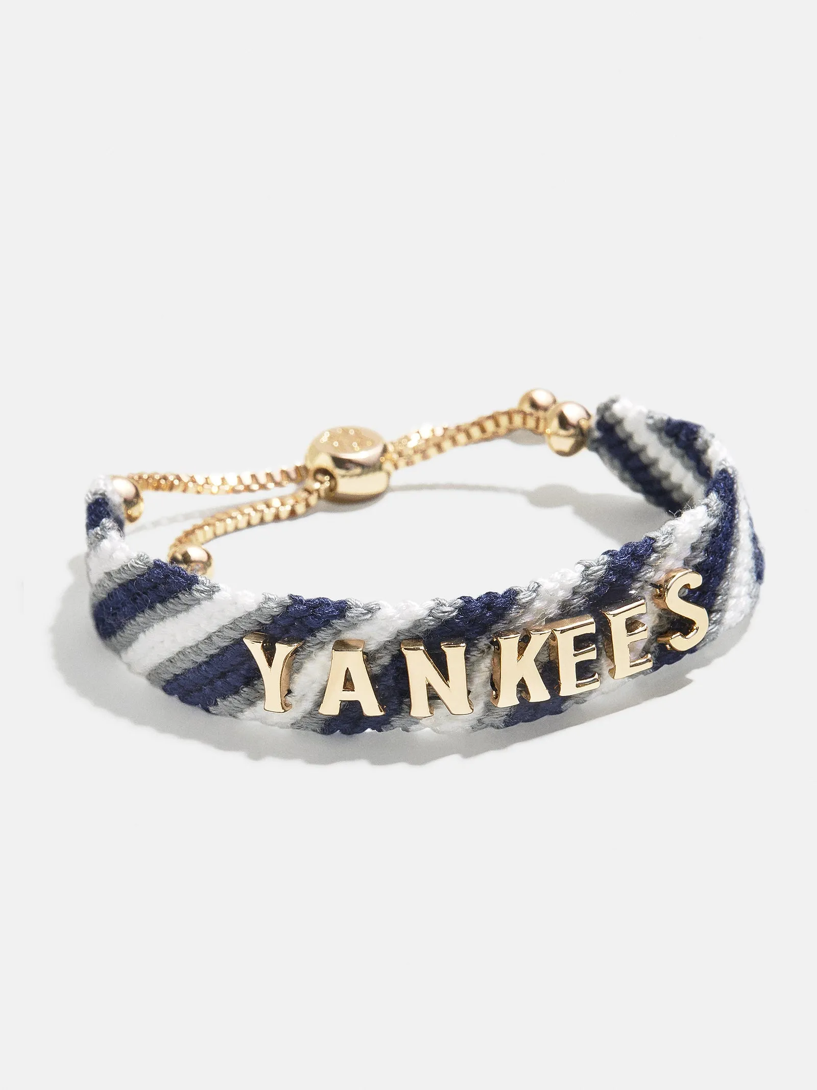 MLB Woven Friendship Bracelet - New York Yankees sold by BaubleBar