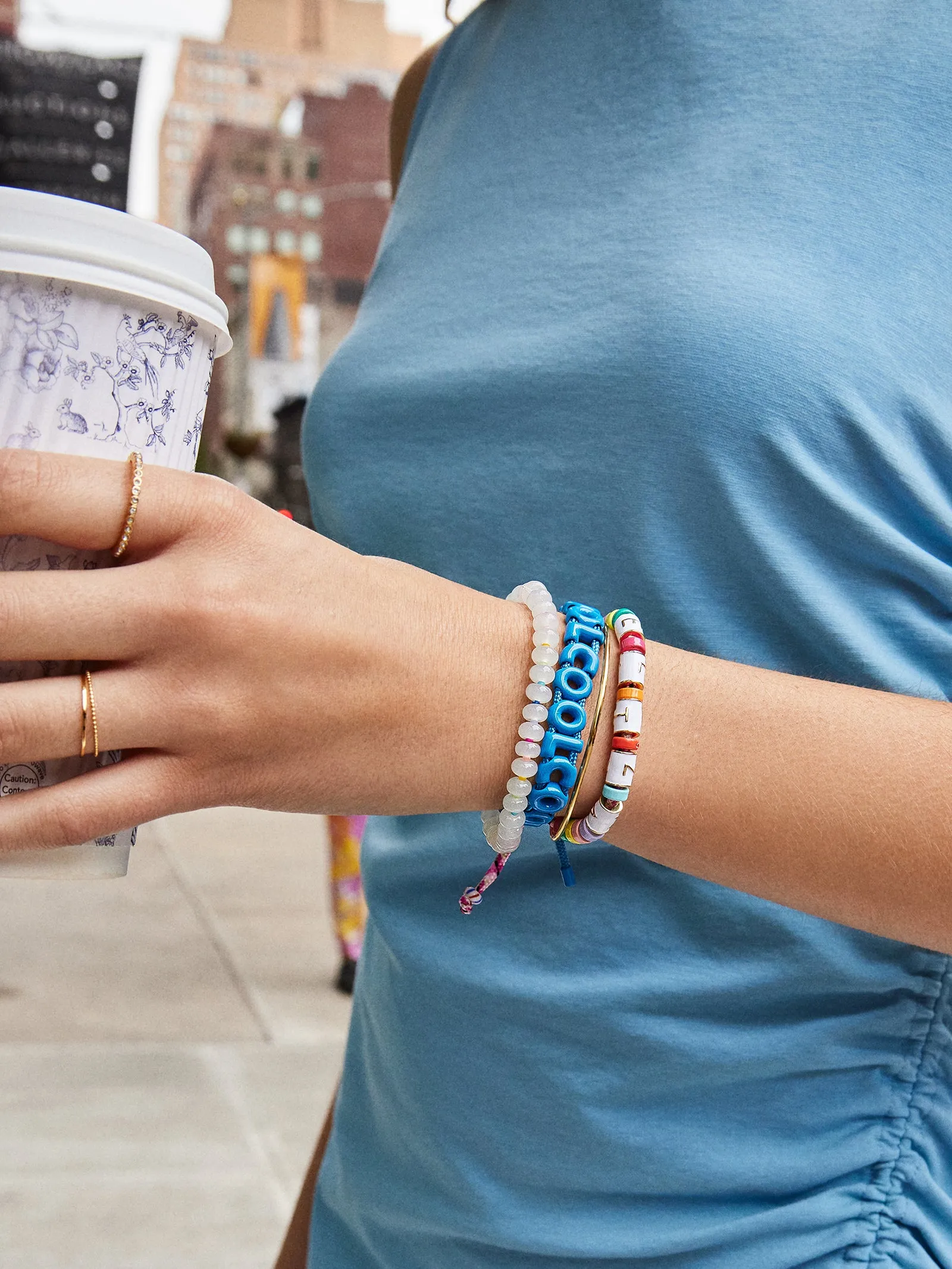 Say It All Bracelet sold by BaubleBar product image thumbnail 2