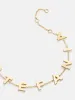 18K Gold Custom Spaced Letter Name Bracelet - 18K Gold sold by BaubleBar