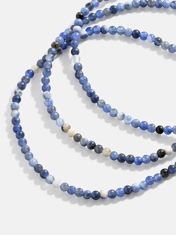 Izzy Semi-Precious Bracelet Set - Sodalite sold by BaubleBar