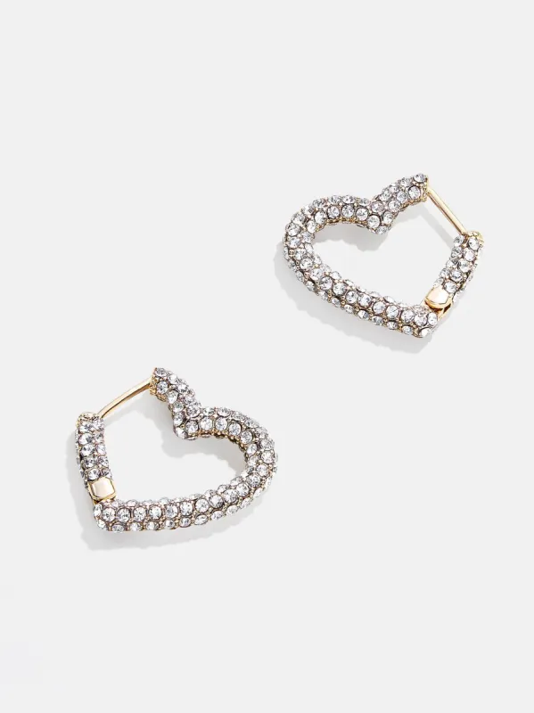 Velma Earrings - Gold/Pavé made by BaubleBar